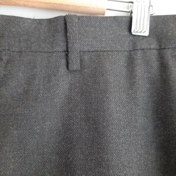 ZARA Slim Fit Cuffed Modern Dress Pants Trousers Gray Men's Sz 34 - Picture 6 of 15